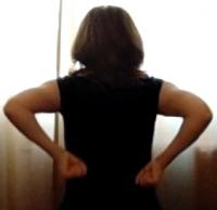 массаж поясницы